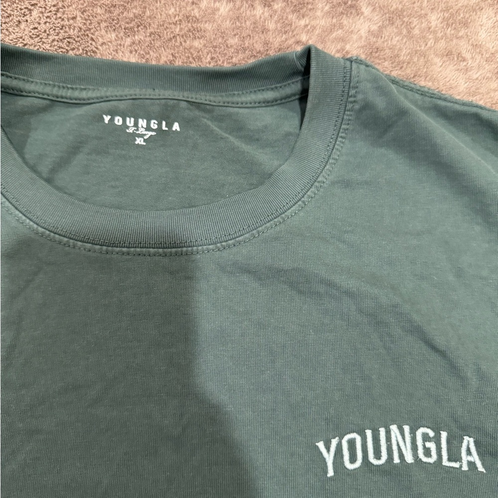 YoungLA Green Short Sleeve Tee